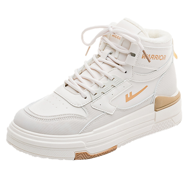 Zapatos de skate cómodos con suela gruesa de color de retroceso simple y alto, nuevos zapatos de primavera de estilo único, todos los días, zapatos de mujer de estilo universitario.