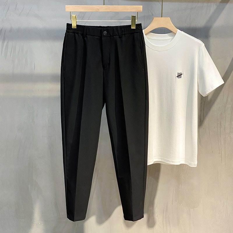 Black Cropped Pants