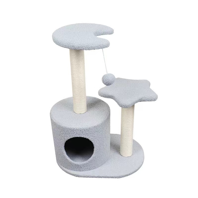猫の棚の猫の巣の猫の木の一体の猫の棚の猫の棚は大型の猫の別荘の四季の通用の猫の用品を占有しません。|undefined