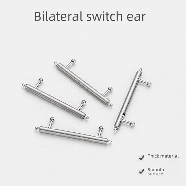 Factory wholesale stainless steel switch raw ear for Samsung watch4/5 switch raw ear metal connection