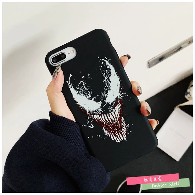 Чехол для телефона (Apple) совместимо с iPhone17 Pro, матовая поверхность, графика с ядом, совместимость по моделям