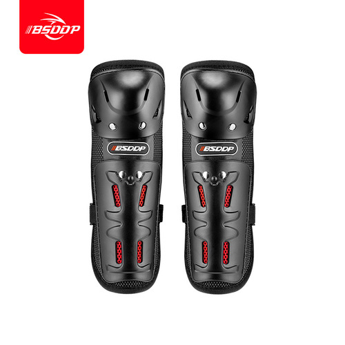 Four-piece set of motorcycle knee pads and elbow pads for all seasons, off-road rider protective gear, autumn and winter warm and anti-fall leg protection equipment