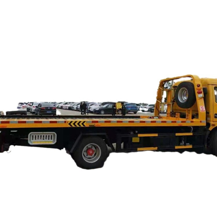 Vehículo de rescate de accidentes de rescate de emergencia, vehículo de limpieza de barreras de autopista, un remolque y dos rescate de seguridad vial