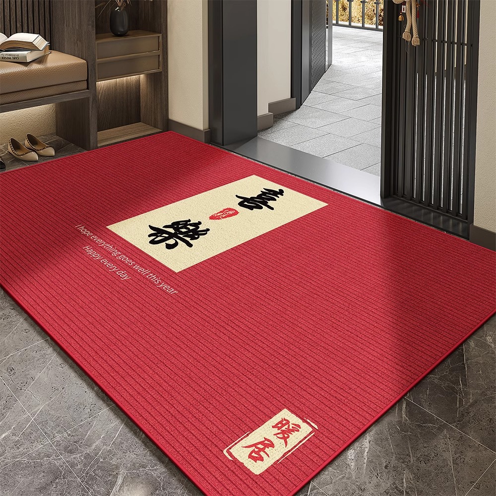 Alfombra de puerta de entrada Alfombra de puerta de entrada de sensación de alta calidad Alfombra de puerta antideslizante desechable 2025 nuevo hogar resistente a la suciedad