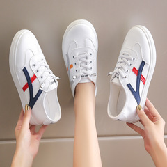 Women's Autumn Shoes, Anti-slip Breathable, Versatile Flat Shoes, Anti-slip Breathable, Soft and Comfortable, One-step White Shoes