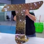 透光钻孔星空幻彩发光字