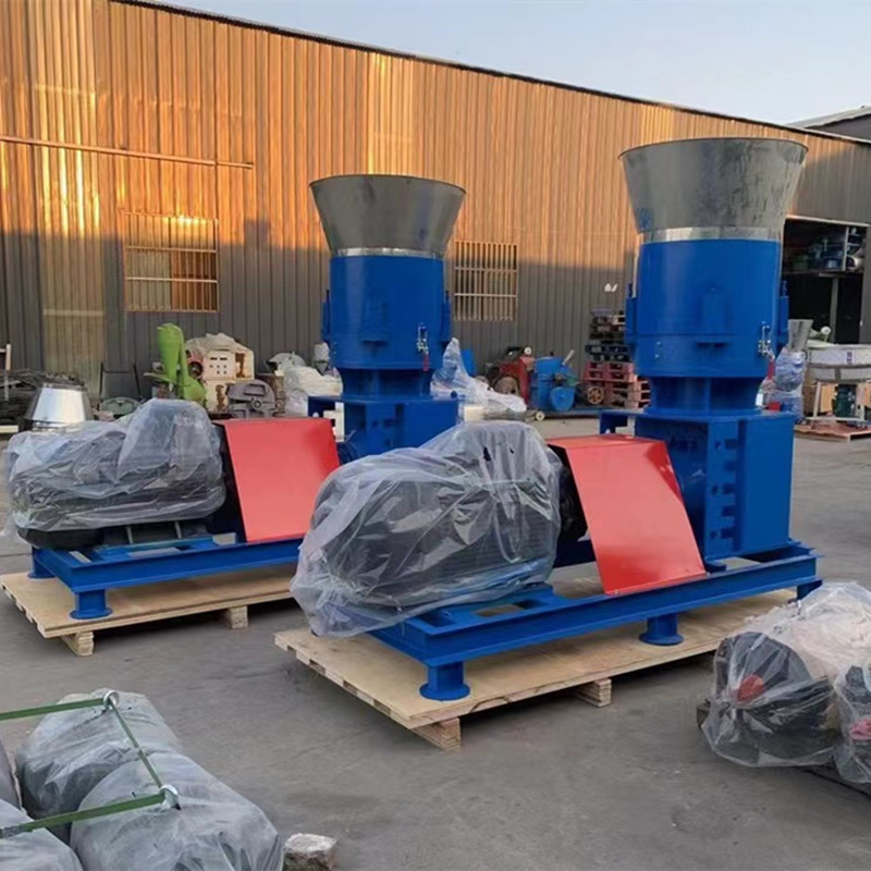 广东养殖鸡鸭鹅饲料颗粒机 牛羊草粉秸秆颗粒机 水产龙虾饲料机