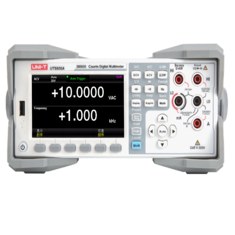 优利德UT8805A台式数字万用表五位半双显示100kHz万用表
