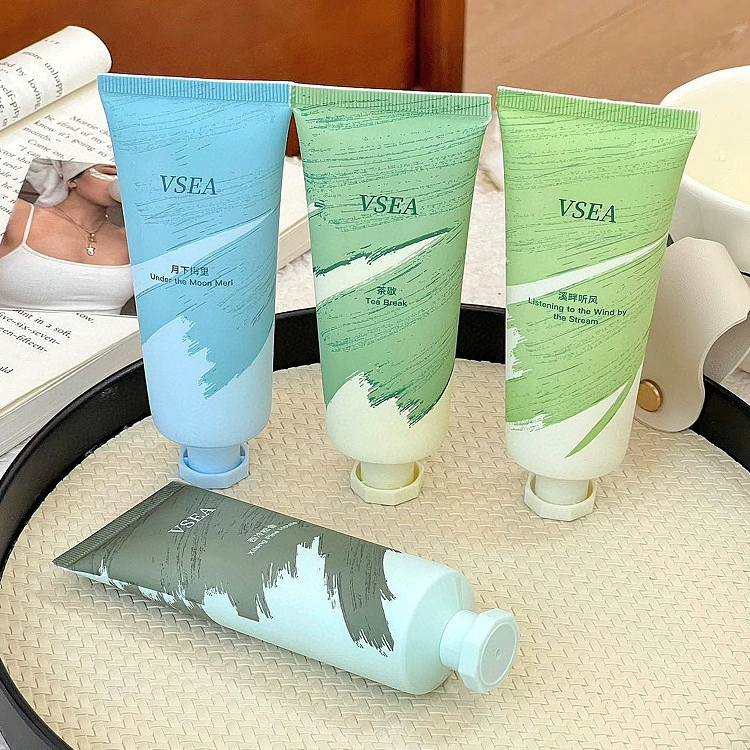 VSEA с цветными коробками версия осеннего и зимнего парфюмерного крема для рук высококачественный аромат увлажняющий крем для рук антифриз и сухие трещины