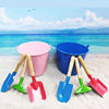 儿童沙滩玩具套装加厚铁通铁铲子玩具批发海边玩沙子挖土工具套装