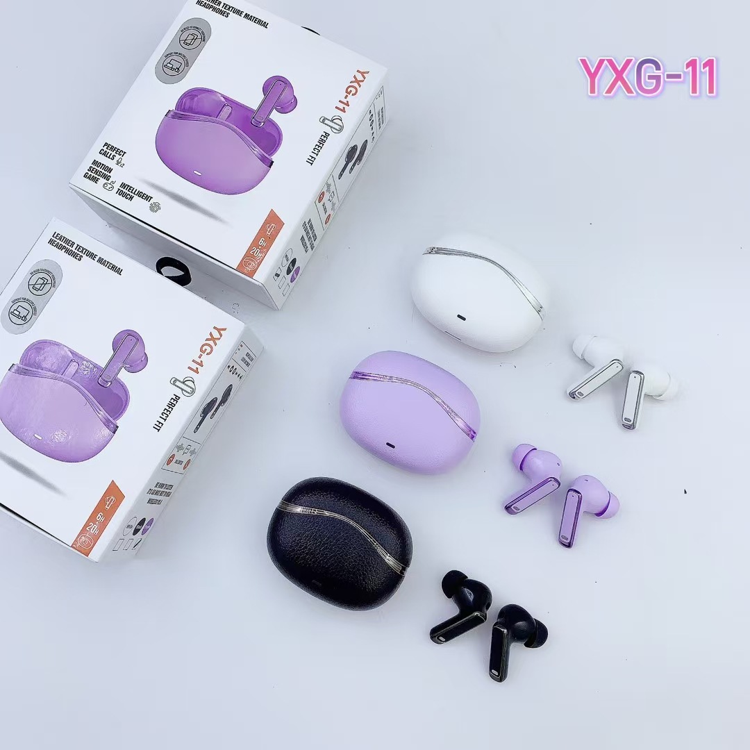 Nuevos auriculares Bluetooth inalámbricos transfronterizos de YXG-11, reducción de ruido deportivo para juegos, duración de la batería de larga duración en auriculares, alta calidad de sonido