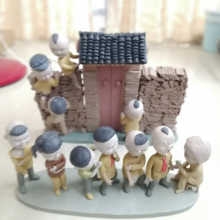 软陶泥塑博物馆场景复原还原来图定制微观展厅展馆民俗人物仿真