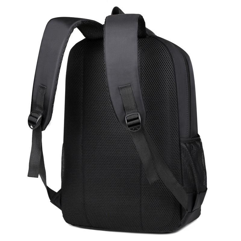 Bolso de computadora de viaje de negocios para hombres de nuevo estilo transfronterizo, mochila de gran capacidad de viaje para estudiantes universitarios, mochila simple y ligera