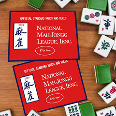 現物Mah Jongg League 2025アマゾン爆発新麻雀スコアカードルールカード