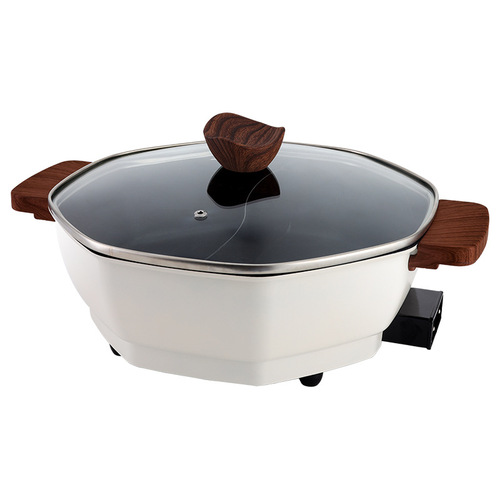 Electric pot multi-function electric cooking pot non-stick pot electric hot pot household electric hot pot integrated cooking pot wholesale