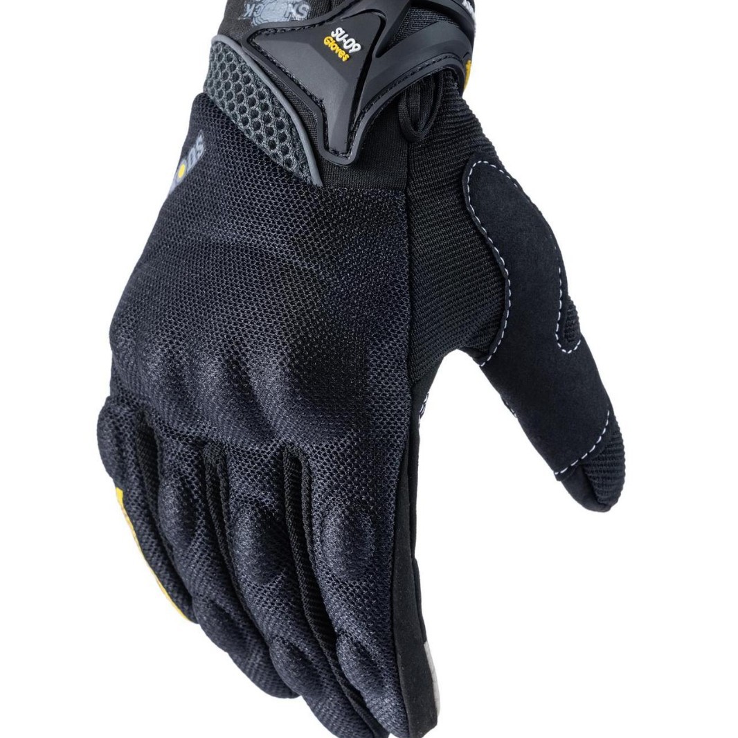 Guantes de motocicleta respirables SUOMY para hombres y mujeres de verano guantes de motocicleta para jinetes negros cross-border