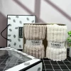 Small strips of gray + white