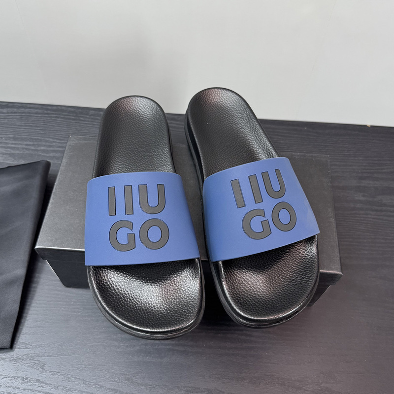 High-End Thick-Soled Men's and Women's Slide Slippers for Couples, Fashionable and Casual Non-Slip Slippers, Cross-Border Large Size Beach Sandals