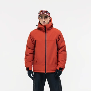 情侣款棉衣男运动休闲保暖连帽冬季冲锋衣石墨烯棉服加厚外套团购