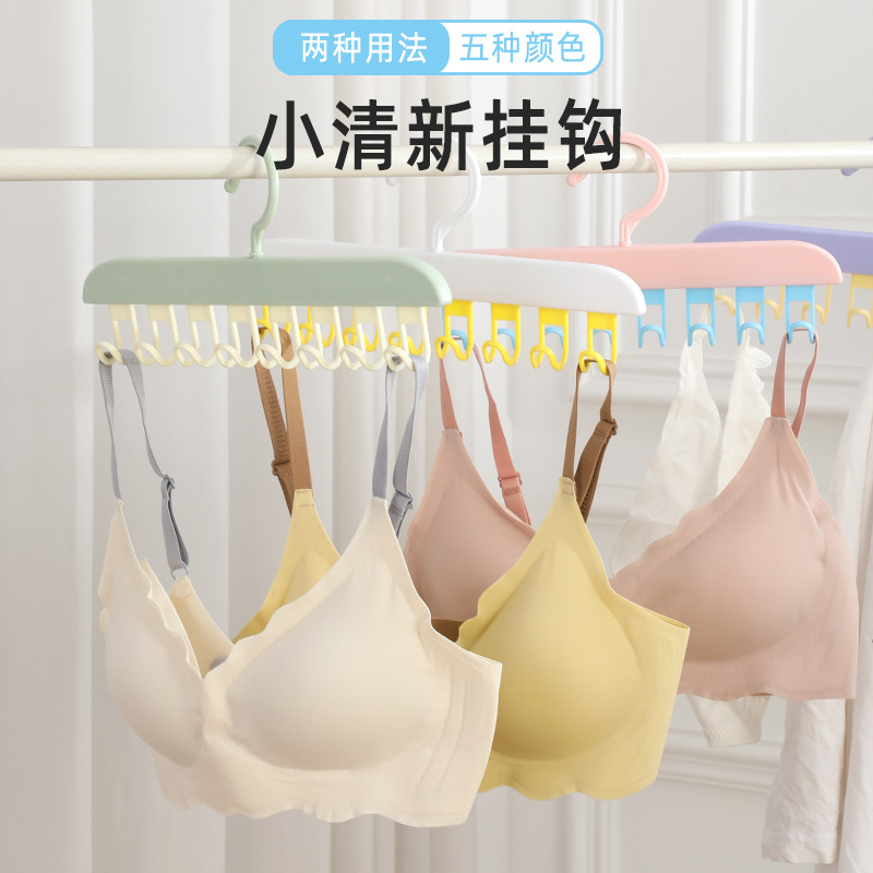 Yibiao hogar ocho-gancho de almacenamiento de la suspensión de la cocina percha fuerte adhesivo conveniente multi-funcional gancho de suspensión de aspecto alto percha