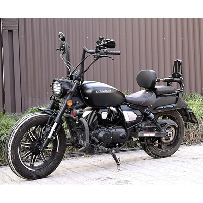 Motorcycle tail Road 250 Folding Backrest