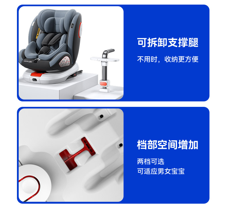 Car Child Seat for Babies, Infants and Toddlers, Suitable for Newborns Aged 1 to 10 Years Old, Can Sit and Lie Down, Universal