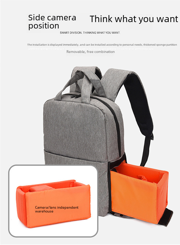 SLR 사진 배낭 다기능 디지털 카메라 가방 휴대용 카메라 가방