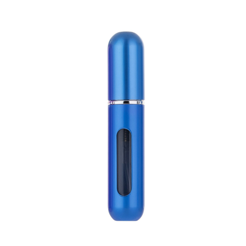 Nueva botella de perfume inferior de 8ml, botella de spray cosmético portátil recargable, botella de perfume autobomba