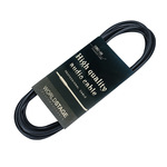 吉他连接线黑皮对接线编织降噪电吉他电箱贝斯音源音频连接线