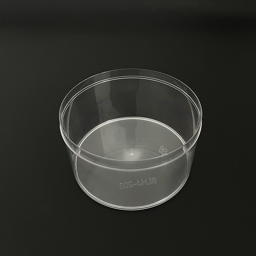 Transparent plastic box for trade fairs, display box, round wedding candy food packaging box with lid, general packaging