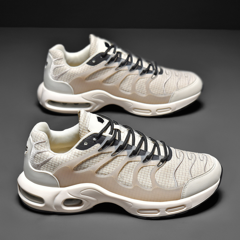 2024 verano nuevo estilo zapatos deportivos casuales para hombres malla transpirable zapatos para correr para hombres