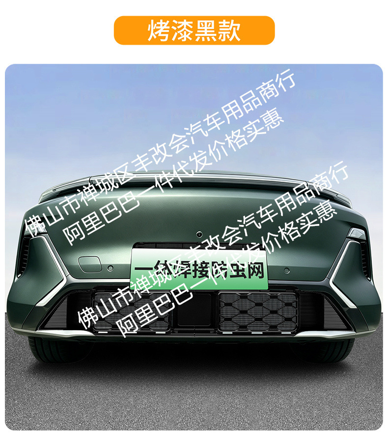 Suitable for Galaxy Starship 7EM-i car insect net front face net special modified decorative strip for cars