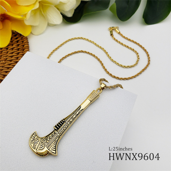 Retro Totem Axe Alloy Plating Menu0027S Pendant Necklace 1 Piece