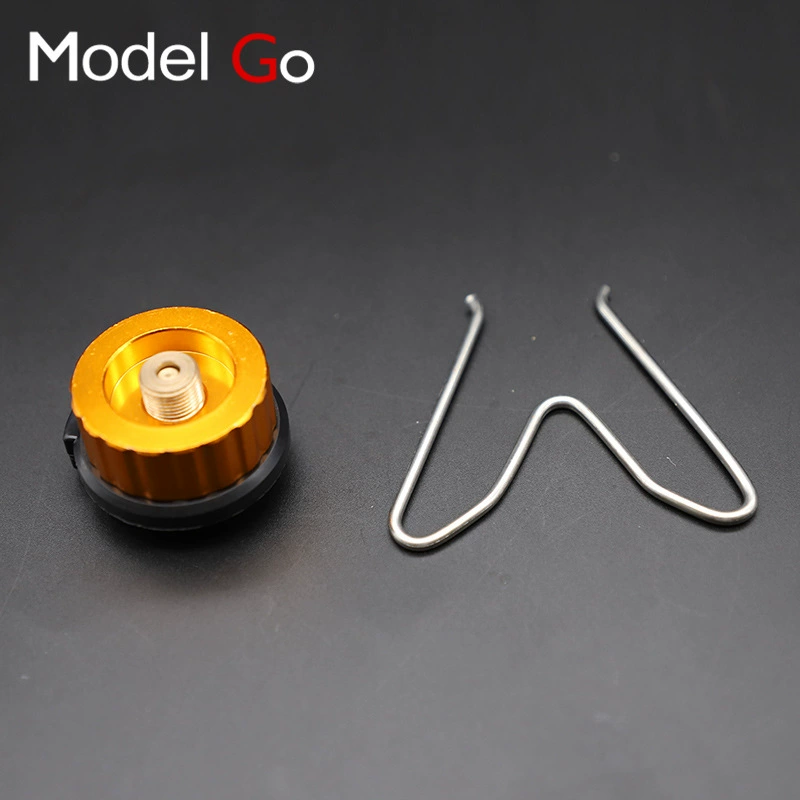 Model Go Mu Butterfly Valley Conversion Head Stainless Steel Snuel Converter Long Vitality Rotating Thread Frame