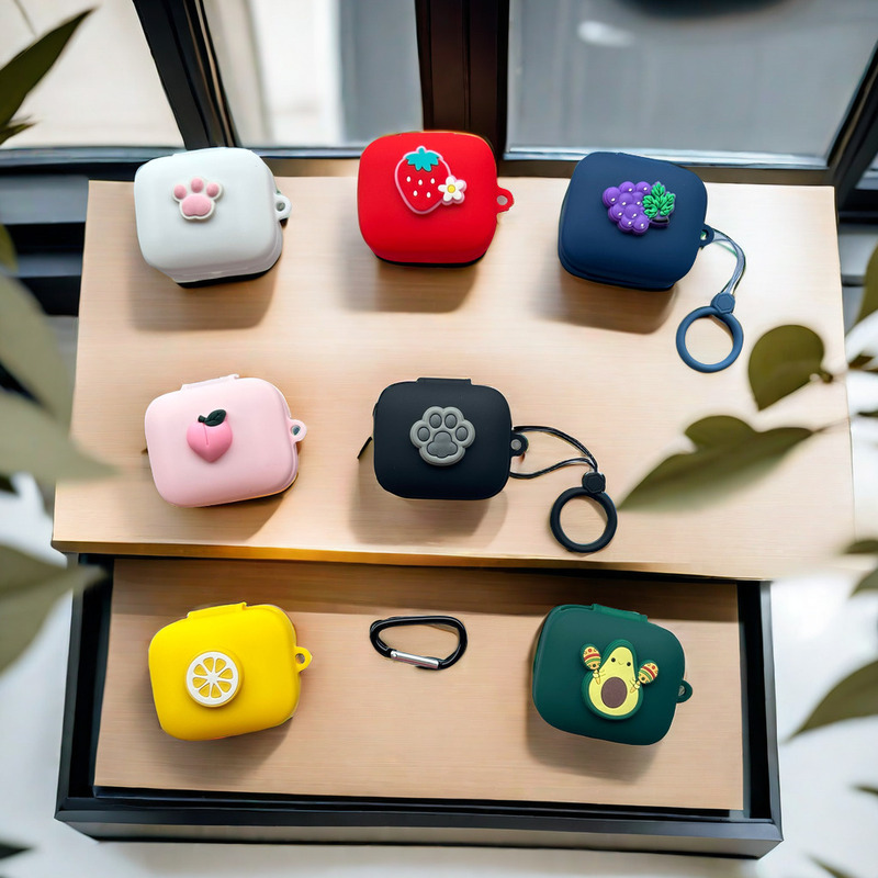 Suitable for one plus OnePlus Buds 3 wireless bluetooth headset protective case pro2 foreign trade fruit soft case