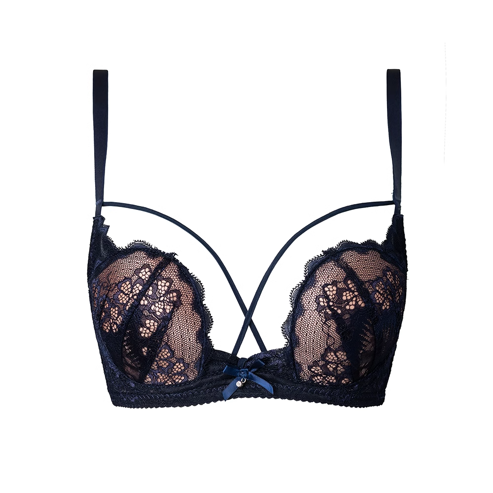 Sexy thin wireless bra, red push up bra, bra top, beautiful back