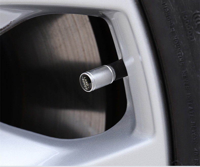 Suitable for Land Rover tire valve cap aluminum alloy Discovery Sports version Range Rover Aurora God planet pulse air nozzle cover
