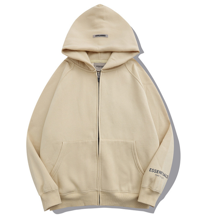 クロスボーダーfear of god fog essentials潮牌衛衣oversizeカップル綿パーカー|undefined