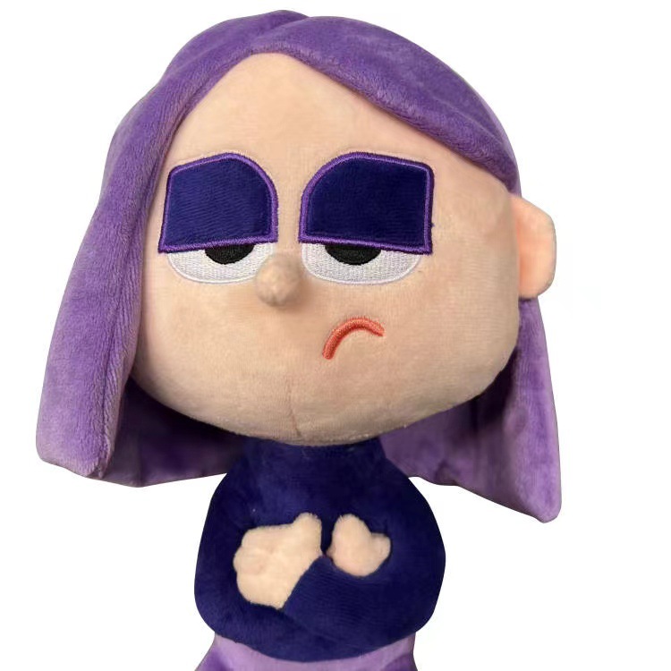 Duolingo Lily Girls Doll Toys Cartoon Figure Stuffed Doll