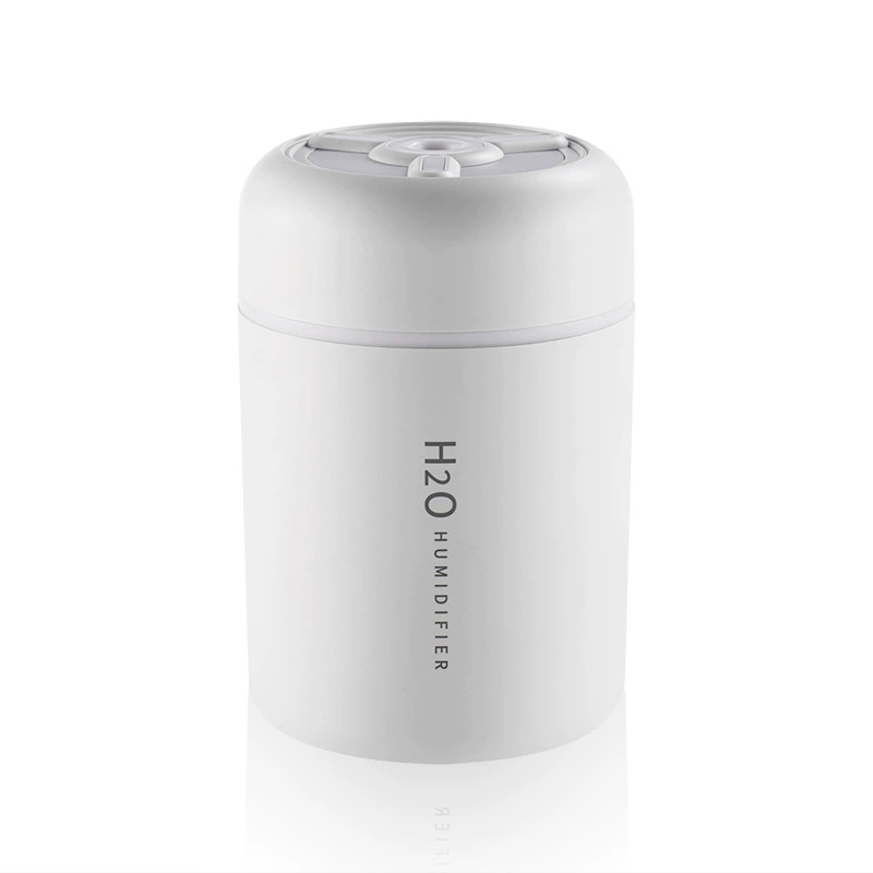 Mini Humidifier 300 ml, USB/Battery Aromatherapy Diffuser for Car & Home, Colorful LED