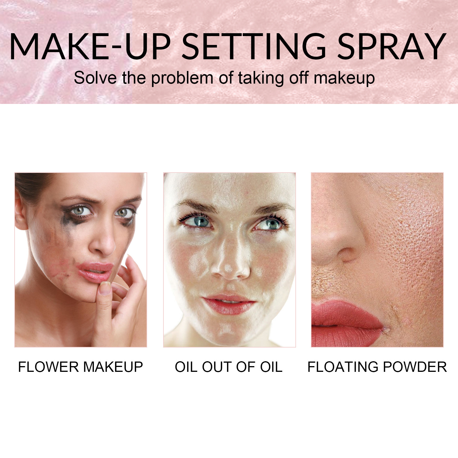 EELHOE Makeup Setting Spray Leichtes, wasserfestes, wasserfestes, schweißfestes, nicht leicht zu entfernendes Make-up, pflegendes und feuchtigkeitsspendendes Spray vor dem Schminken_voghion.com