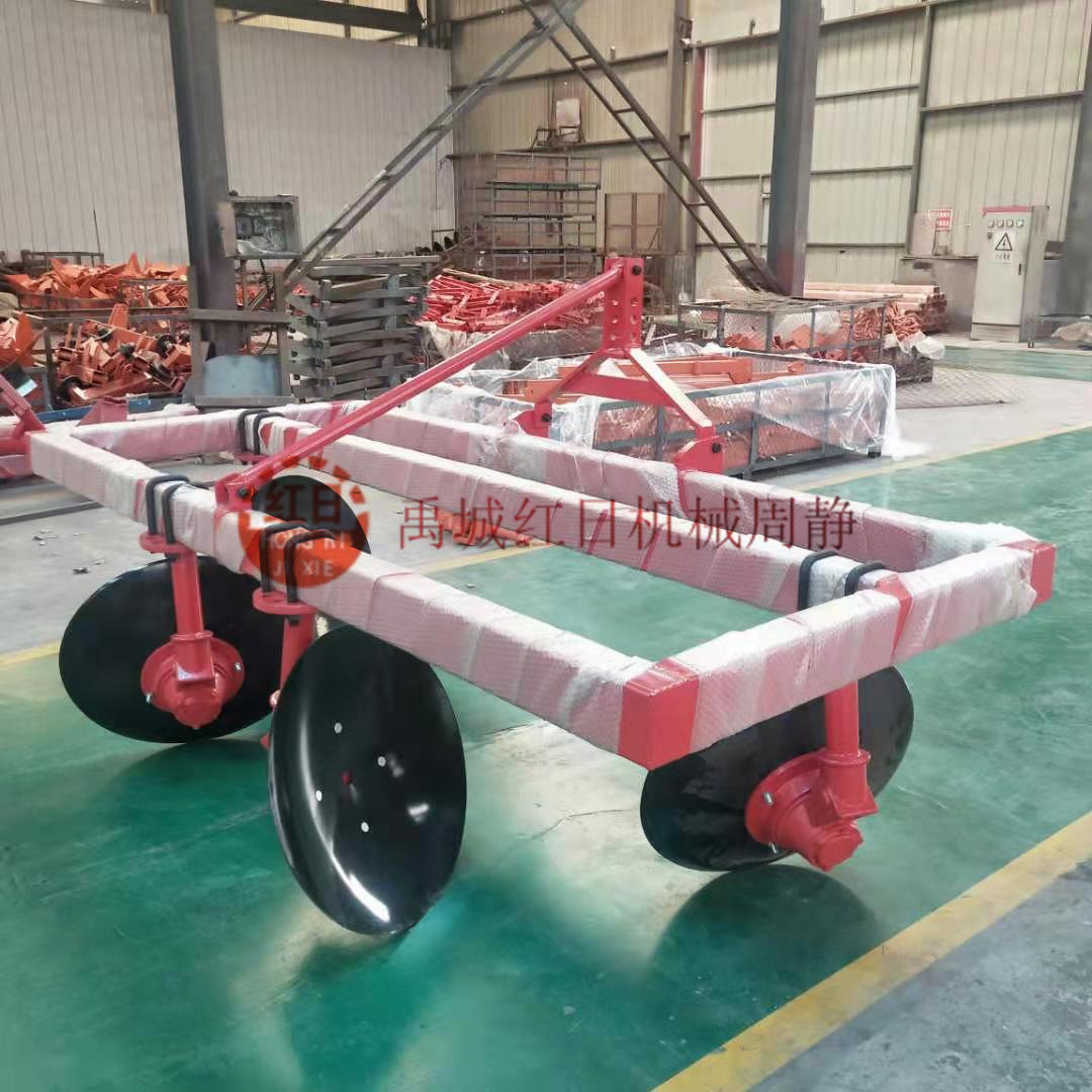 开沟起垄犁   起垄犁工作视频    660*6mm锰钢犁片圆盘犁    犁耙