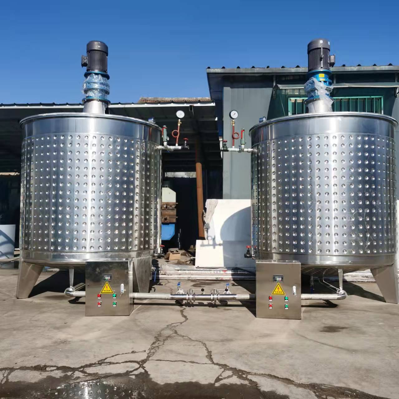 东莞高粱发酵搅拌罐不锈钢304立式双层保温罐 不锈钢酿造设备制作