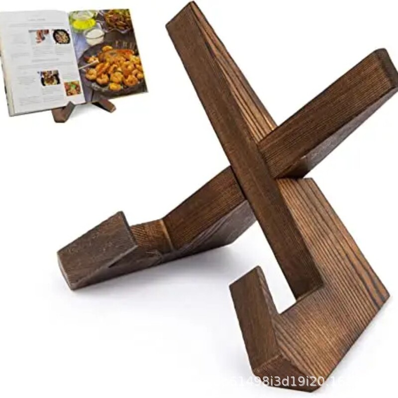 Wooden Home Restaurant Recipe Rack Kitchen Menu Display Rack Recipe Wooden Stand Plate Multi-Functional Display Rack Wooden Home Restaurant Recipe Rack Kitchen Menu Display Rack Recipe Wooden Stand Plate Multi-Functional Display Rack