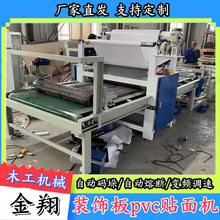 编织布藤编布背胶贴合机 防火板PET平贴机 石墨烯碳晶板PVC覆膜机