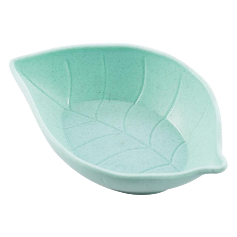 Fabricante suministra platos pequeños para condimentos, platos para salsa de soja, platos pequeños de estilo chino con forma de hoja irregular, venta al por mayor en stock.