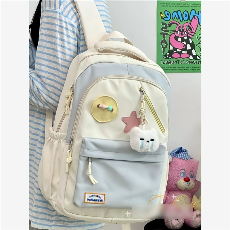 Вместительный рюкзак в японском стиле для девочек средней и старшей школы, стильный рюкзак для ноутбука.