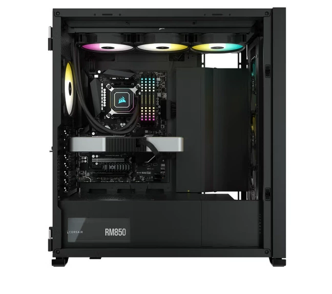 Подходящий для American Corsair 7000D Airflow Black закалённое стекло полноразмерная башня ATX запас
