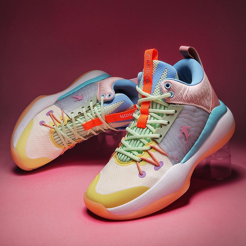 Basketball Shoes Men's Curry 8 Actual Combat Breathable Blade City 9 Sonic 8 High-top Shock Absorption Non-slip Student Shoes