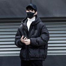 羽绒服男士2025冬季新款保暖轻薄潮牌青少年短款连帽加厚爆款外套